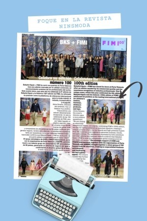 Foque desfila en la histórica 100ª edición de FIMI, con eco en la revista Ninsmoda